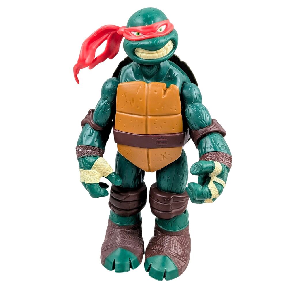 2012 Playmates TMNT Giant Battle Shell Raphael 10.5” Figure No Weapons